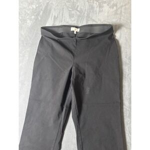 Talbots Black Pull On Slim Leg Stretch Pants Size 14 ID5358 07/23